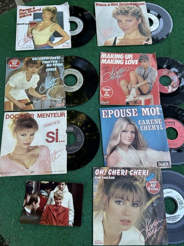 Lot disques 45 tours - lot, 7